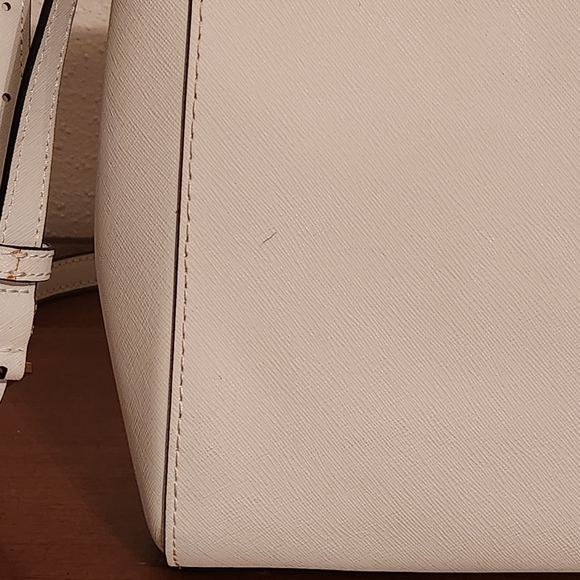MICHAEL Michael Kors Kellen Saffiano Leather Satchel - Picture 14 of 16
